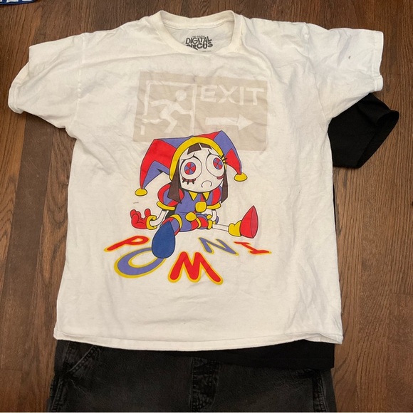 Bundle 4 No Boundaries Hello Kitty, Digital Circus, Aname Runa Yomozuki T Shirt - Picture 2 of 12